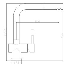 Смеситель для кухни Seaman Eco Venice SSN-0912P