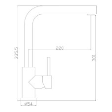 Смеситель для кухни Seaman Eco Venice SSN-0983A