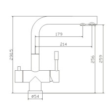 Смеситель для кухни Seaman Eco Venice SSN-1068