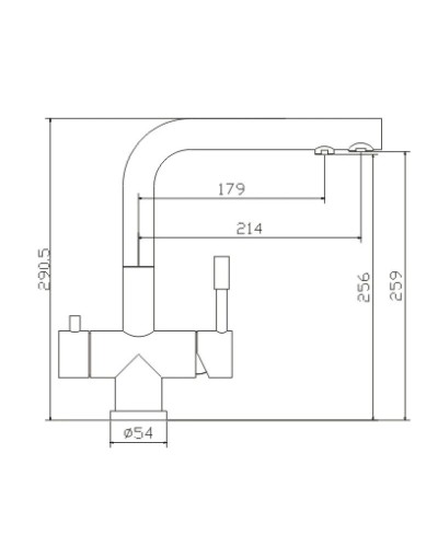 Смеситель для кухни Seaman Eco Venice SSN-1068