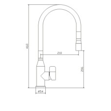 Смеситель для кухни Seaman Eco Venice SSN-1096P