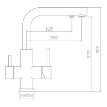 Смеситель для кухни Seaman Eco Venice SSN-1126