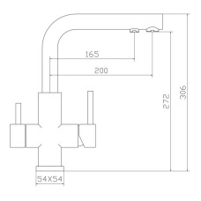 Смеситель для кухни Seaman Eco Venice SSN-1126