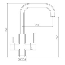 Смеситель для кухни Seaman Eco Venice SSN-1127