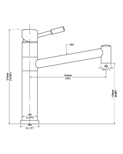 Смеситель для кухни Seaman Eco Koblenz SSN-2016A