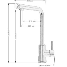 Смеситель для кухни Seaman Eco Koblenz SSN-2128