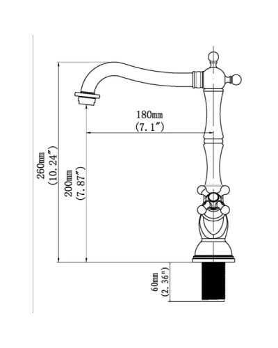 Смеситель для кухни Seaman Eco Koblenz SSN-2134