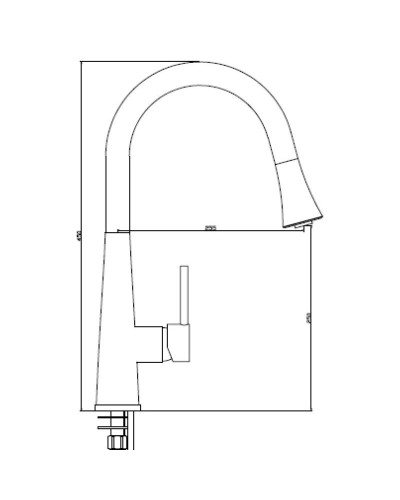 Смеситель для кухни Seaman Eco Koblenz SSN-2137P
