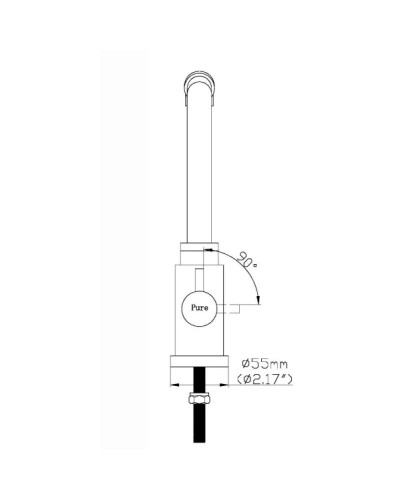 Смеситель для кухни Seaman Eco Koblenz SSN-2139A