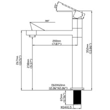 Смеситель для кухни Seaman Eco Koblenz SSN-2149