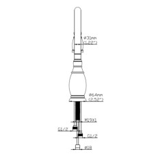 Смеситель для кухни Seaman Eco Koblenz SSN-2168P
