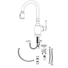 Смеситель для кухни Seaman Eco Koblenz SSN-2168P