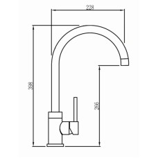 Смеситель для кухни Seaman Eco Glasgow SSN-3025