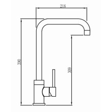 Смеситель для кухни Seaman Eco Glasgow SSN-3026