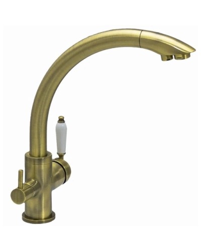 Смеситель для кухни Seaman Barcelone SSL-5382-Antique Gold