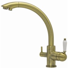 Смеситель для кухни Seaman Barcelone SSL-5382-Antique Gold