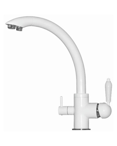 Смеситель для кухни Seaman Barcelone SSL-5382-Snow