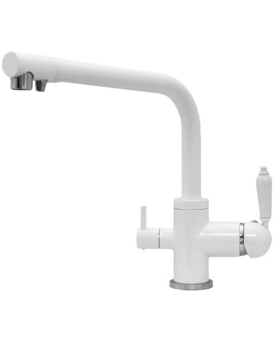 Смеситель для кухни Seaman Barcelone SSL-5384-Snow