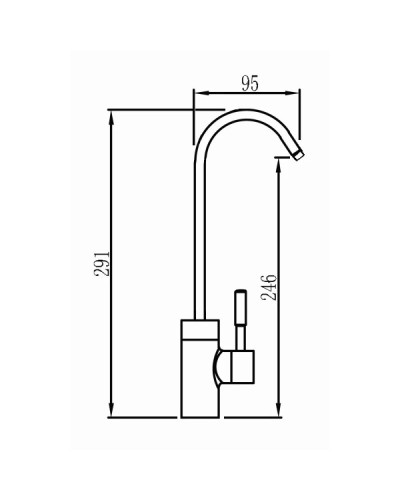 Кран для фильтра Seaman Eco Koblenz SSN-0010