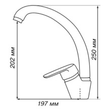 Смеситель для кухни Акватон Нимо 1AX002FCXX240
