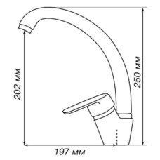 Смеситель для кухни Акватон Нимо 1AX002FCXX280