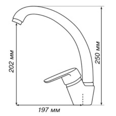 Смеситель для кухни Акватон Нимо 1AX002FCXX290
