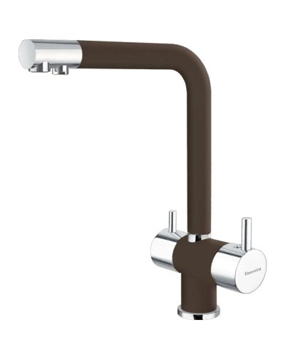 Смеситель для кухни Florentina Ares AV хром/мокко 30.30H.2120.303