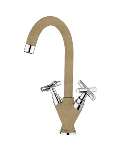 Смеситель для кухни Florentina Ita AV хром/бежевый 30.29H.1120.104