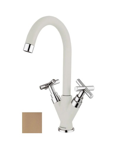 Смеситель для кухни Florentina Ita AV хром/капучино 30.29H.1120.306