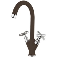 Смеситель для кухни Florentina Ita AV хром/мокко 30.29H.1120.303