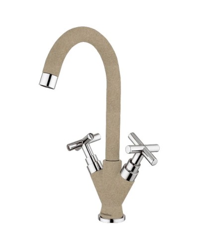 Смеситель для кухни Florentina Ita AV хром/песочный 30.29H.1120.107