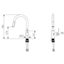 Смеситель для кухни Bien BE25034104