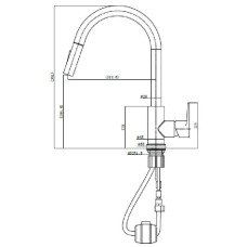 Смеситель для кухни Bien BE25034105