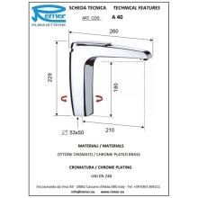 Смеситель для кухни Remer Atmos A40