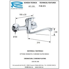 Смеситель для кухни Remer Serie 35 F41S