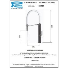 Смеситель для кухни Remer SR505