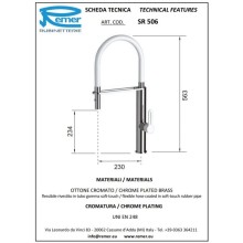 Смеситель для кухни Remer SR506