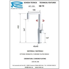 Смеситель для кухни Remer QK72