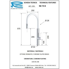 Смеситель для кухни Remer NK73B
