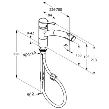 Смеситель для кухни Kludi Trendo 335810575