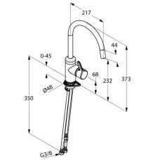 Смеситель для кухни Kludi Bingo Star 428090578