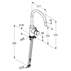 Смеситель для кухни Kludi Bingo Star 428099678