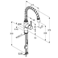 Смеситель для кухни Kludi Bingo Star 428550578