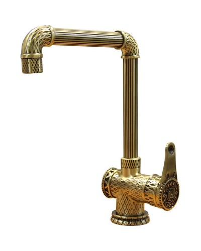 Смеситель для кухни ZorG Antic A 418 K-BR LOFT Бронза