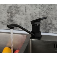 Смеситель для кухни Gappo G17-6 G4517-6 Черный матовый