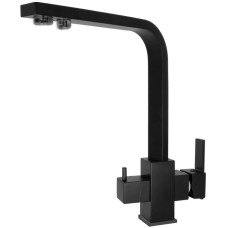 Смеситель для кухни Haiba HB76803-7 Черный матовый