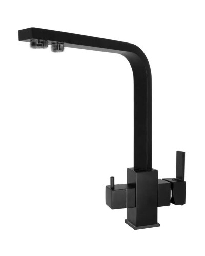 Смеситель для кухни Haiba HB76803-7 Черный матовый