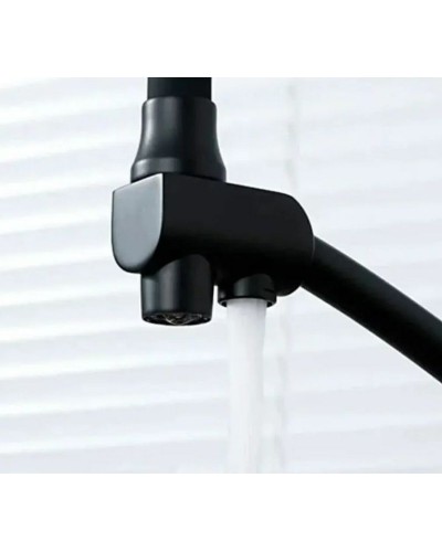 Смеситель для кухни Haiba HB76855-7 Черный матовый