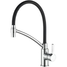 Смеситель для кухни Haiba HB73643-7 Хром Черный