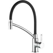 Смеситель для кухни Haiba HB73643-7 Хром Черный